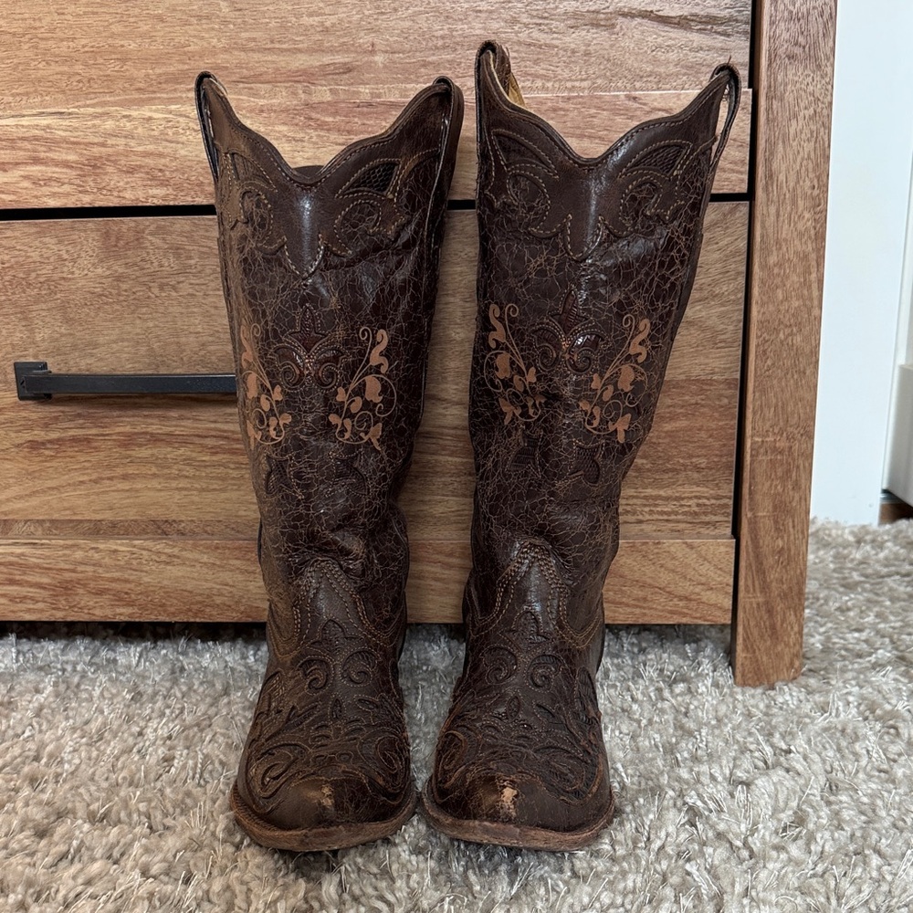 Corral Brown Cowboy Boots